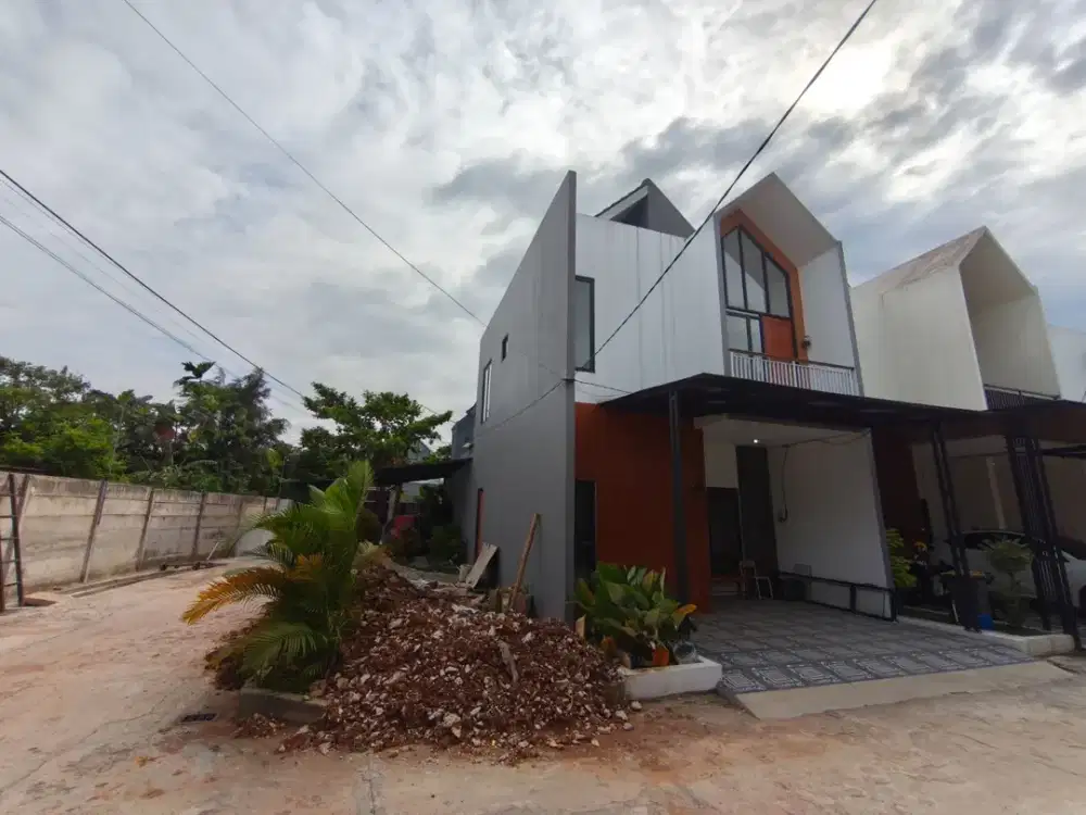 Rumah SIAP HUNI HOOK 3+1 KT 4 KM Tol Sawangan Pancoran mas