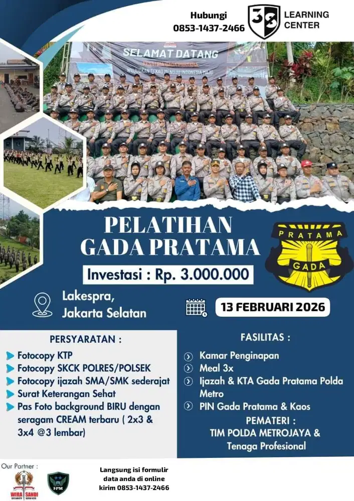 Yg mau kerja dan sekalian pendidikan satpam