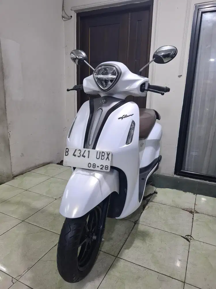 YAMAHA GRAND FILANO LUX 2023, TERMASUK BBN, PUTIH DOFF ISTIMEWA
