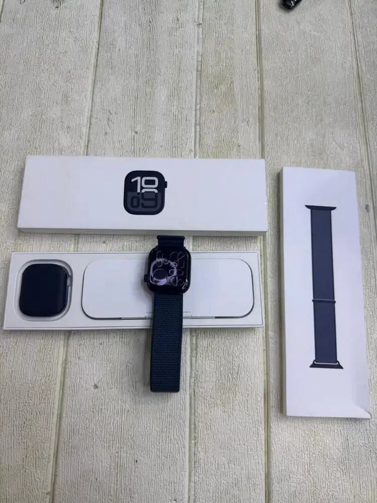Apple watch series 10 46mm jetblavk gps celuler ex inter