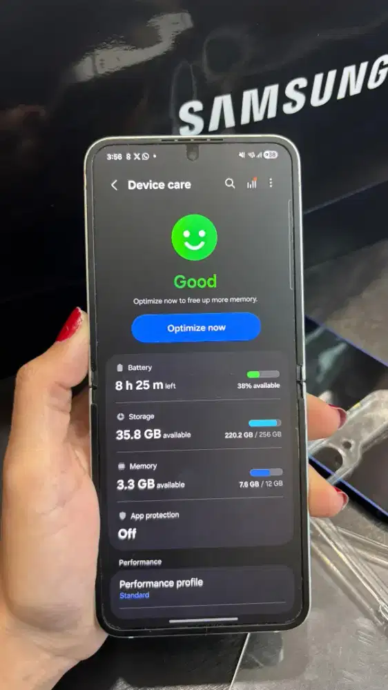 Samsung Z flip 6 256GB sein