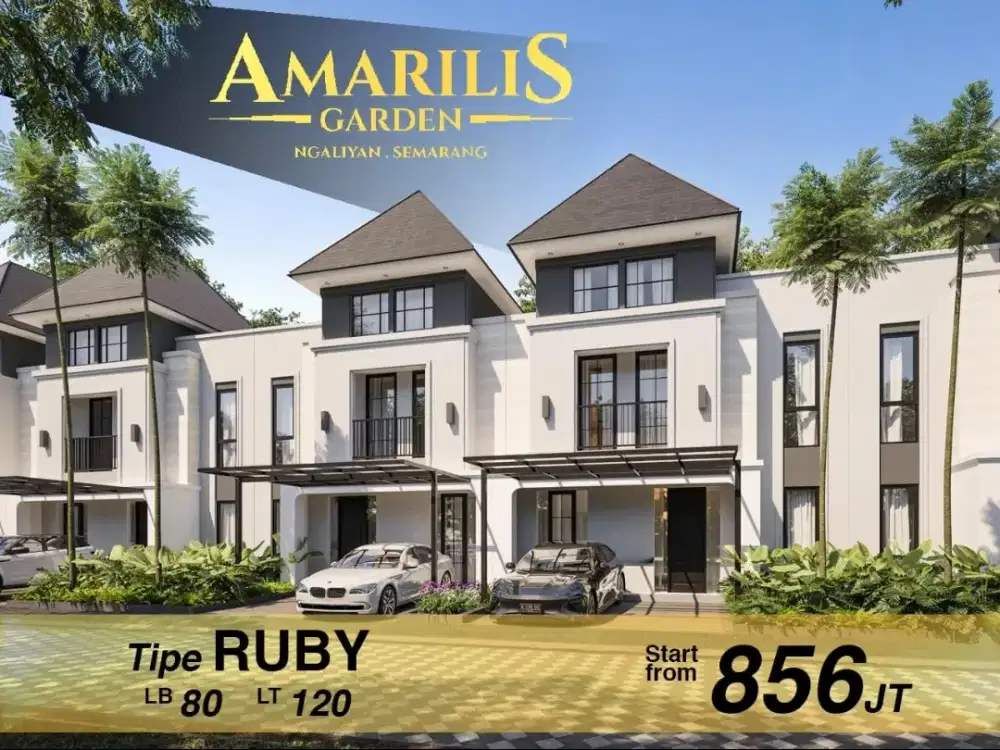 New Cluster AMARILIS GARDEN NGALIAN SEMARANG BARAT