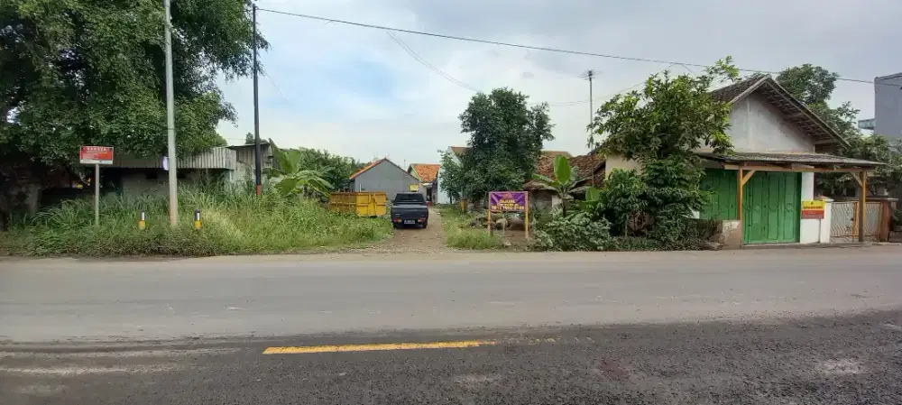 DI JUAL TANAH STRATEGIS LUAS 581 METER DEKAT PINTU TOL CILEGON TIMUR