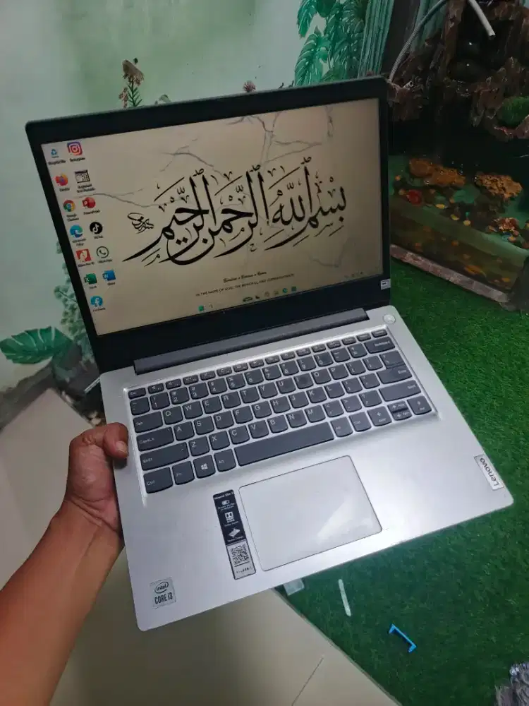 Laptop lenovo slim 3 core i3 gen 10