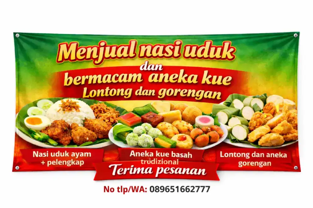 Aneka kue basah dan gorengan