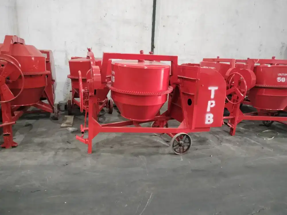 Molen cor beton 50kg komplit siap pakai