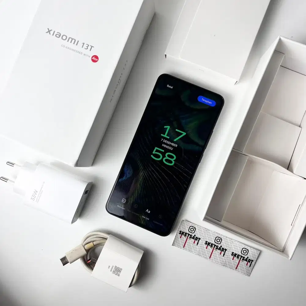 Xiaomi 13T 12gb 256gb Black Mulus Like New