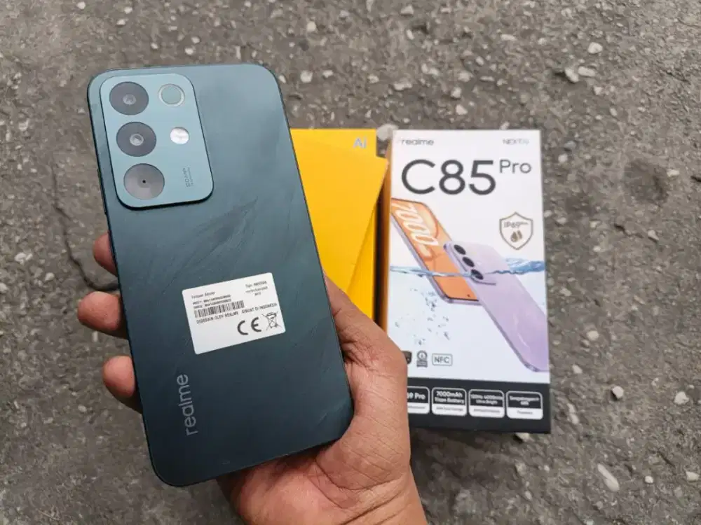 Realme C85 Pro Ram 8/128  lengkap mulus ori