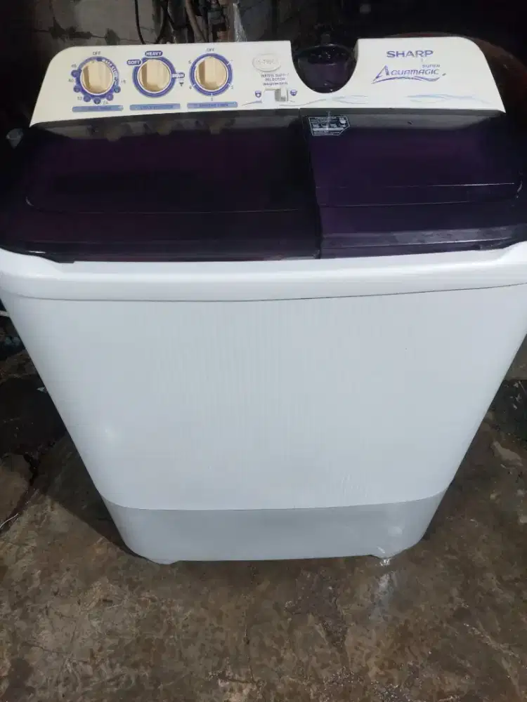 Mesin Sharp kapasitas besar 9,5kg Normal semua mesin Ori