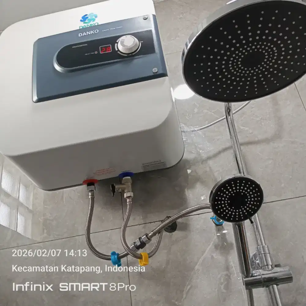 Water heater listrik dan gas