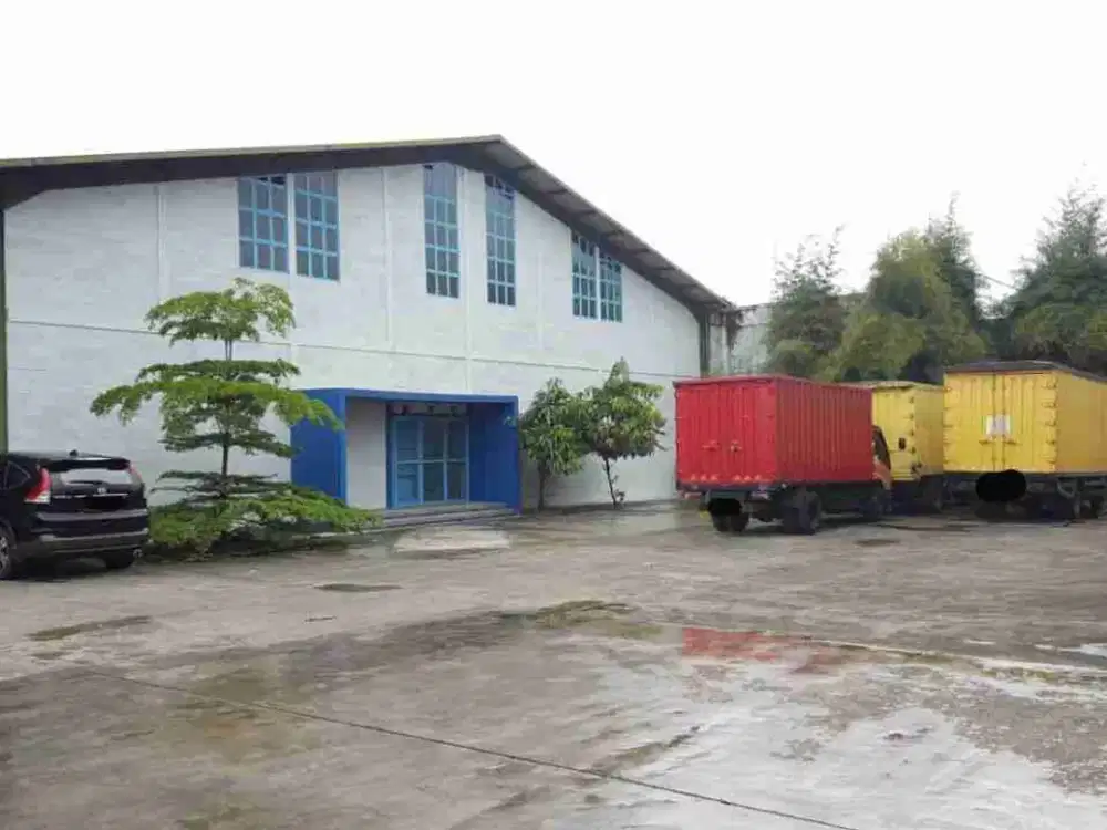 JUAL GUDANG TANAH LUAS PADALARANG SIAP PAKAI