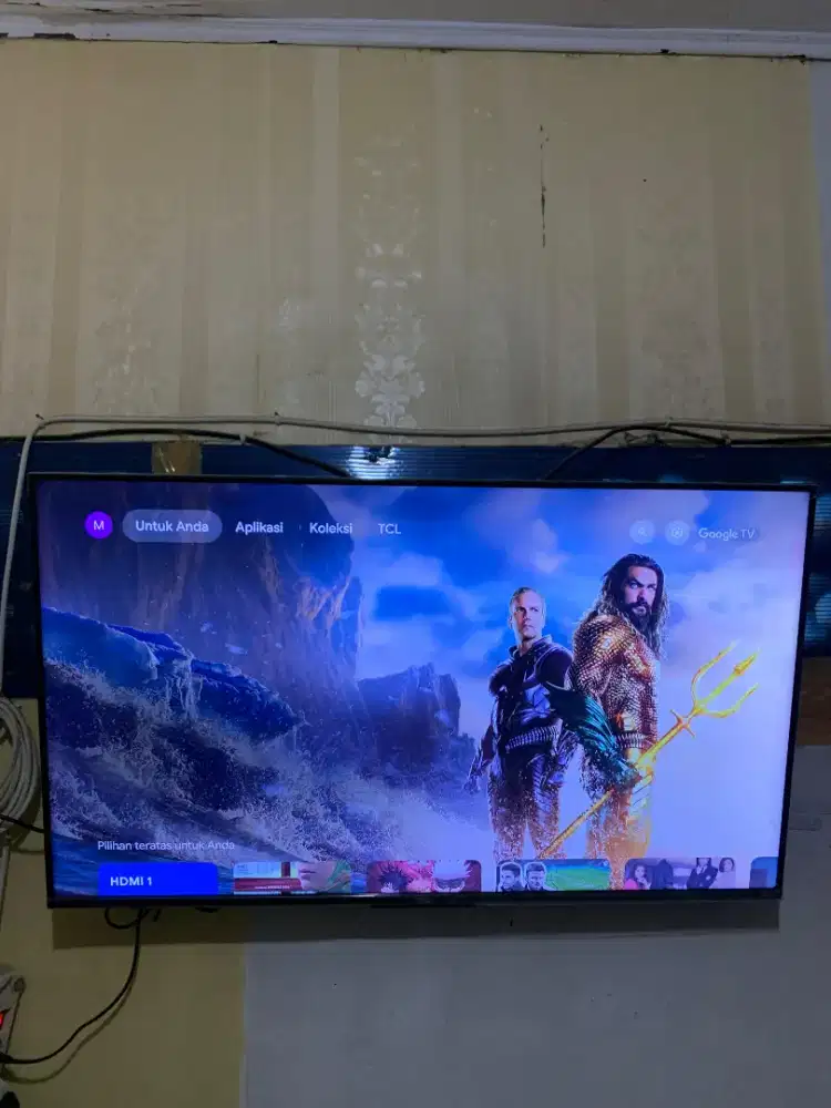 DIJUAl TV TCL 43 inch QLED 43Q725