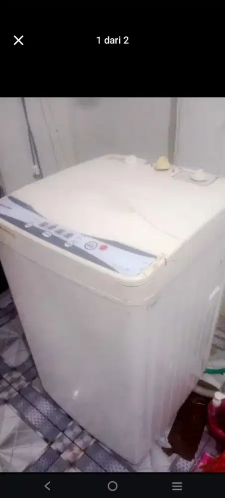 Mesin cuci masih bgs