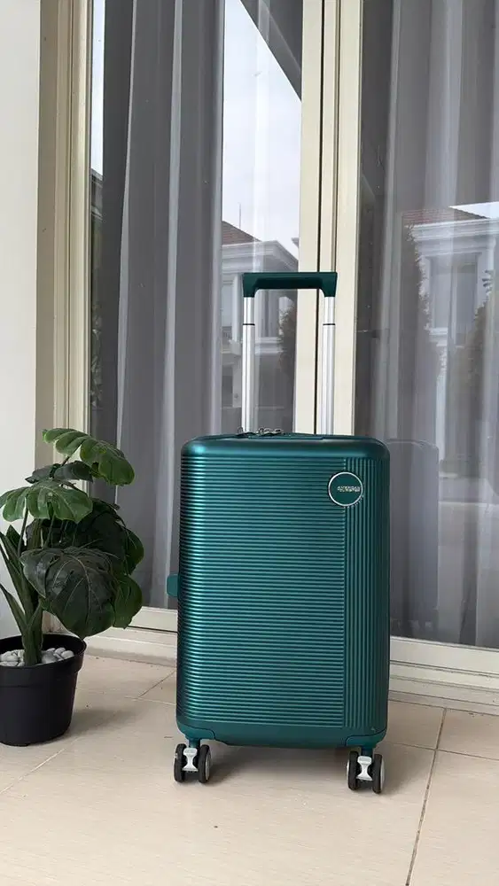 American Tourister Koper Hardcase Gemina Pro Cabin 20 inch Evergreen