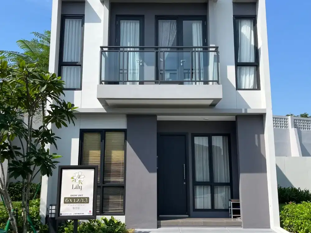 Rumah Petals Cluster Lily Free Ppn Dekat Direct Tol
