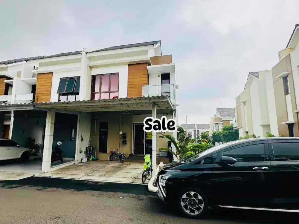 Rumah Cluster Olive Summarecon Bekasi 6x11 Premium Hoek