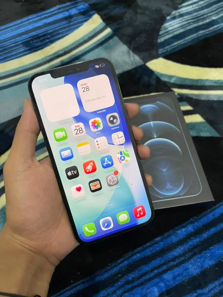 Iphone 12 Promax 256gb iBox Fullset Original