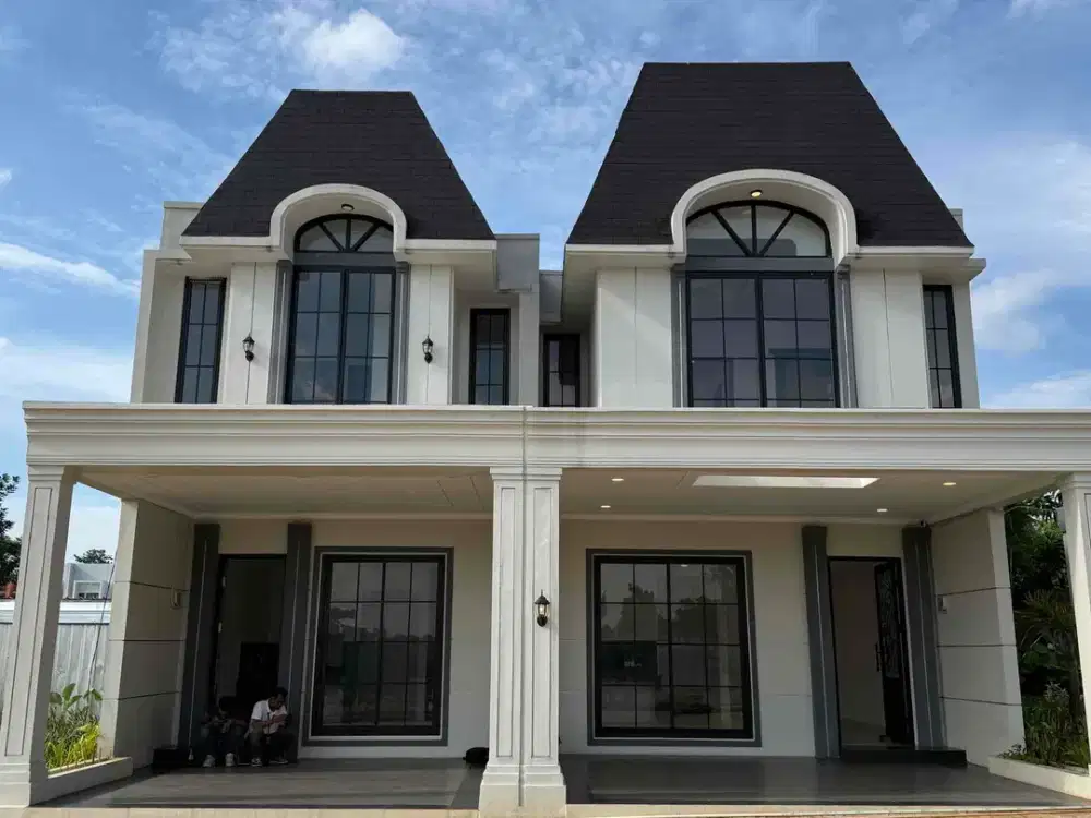 Dijual Rumah Baru Konsep Classic di Ciater BSD  Dekat Stasiun KRL Dan Dekat Tol