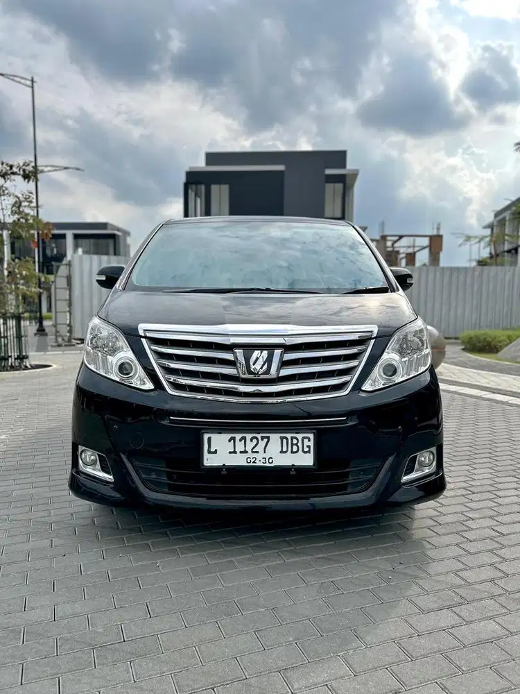 CASH aja ni Gan Toyota Alphard G AT 2014 Hitam terima plat B