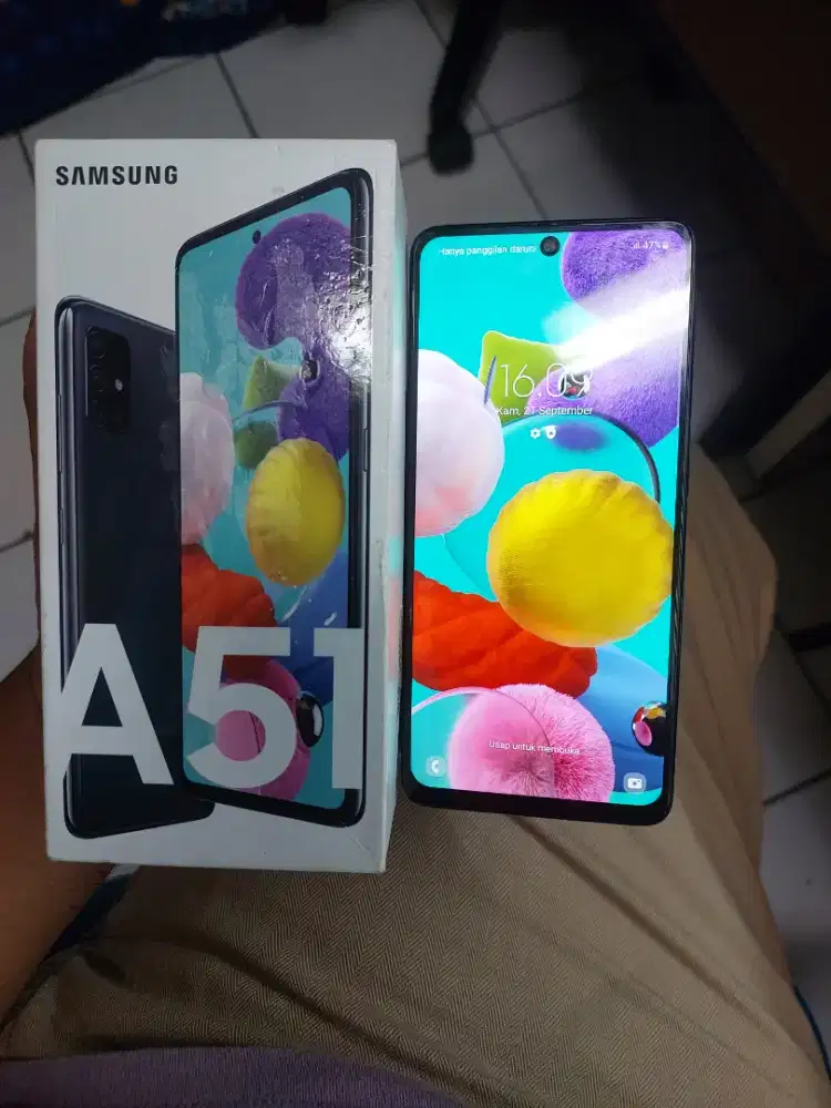 Sama A51 6/128 lengkap