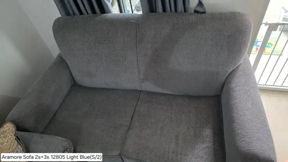 Aramore Sofa 2s+3s 12805 Light Blue(S/2)