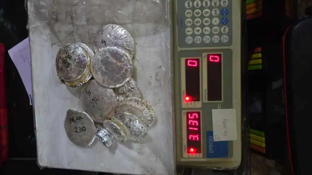 Dijual perak murni barang super valid