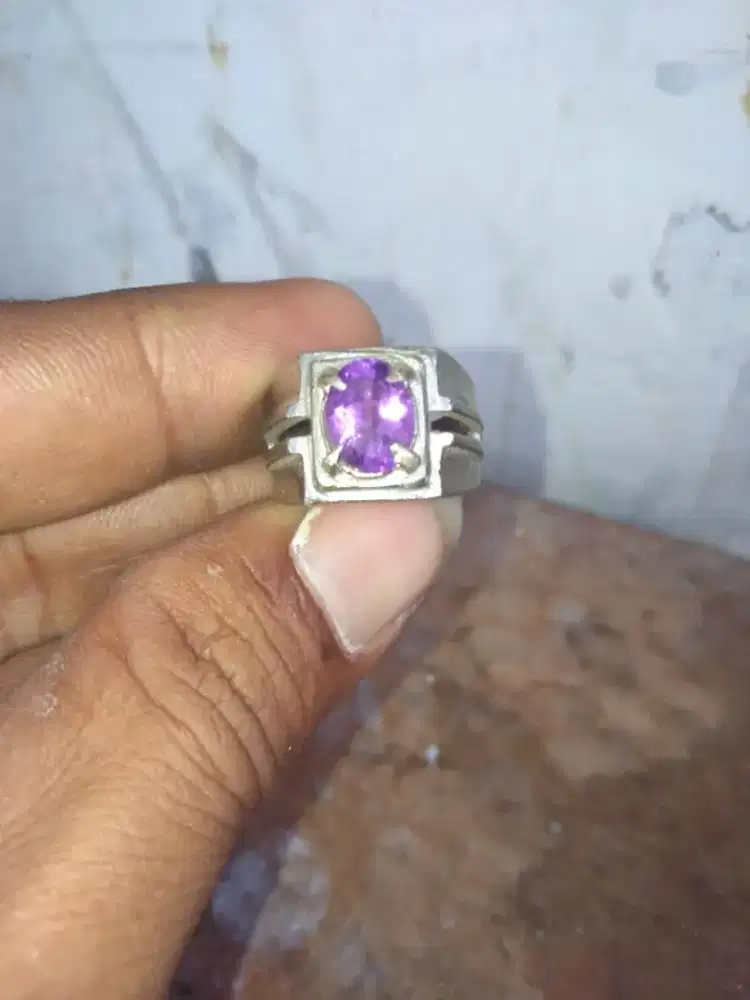 Natural kecubung (Amethys Quartz)