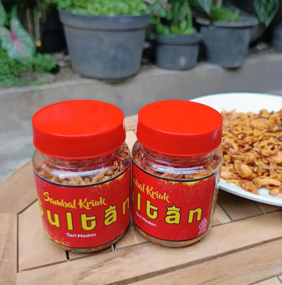 Sambal Tabur Kriuk Teri Medan