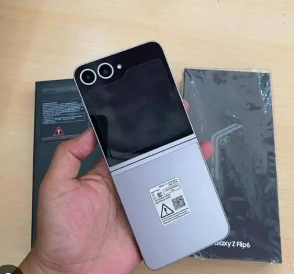 Murah hp Samsung Z flip 6 5G 12/256 lkp, bs TT