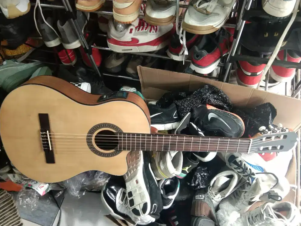 Gitar classic nilon original elektrik tuner