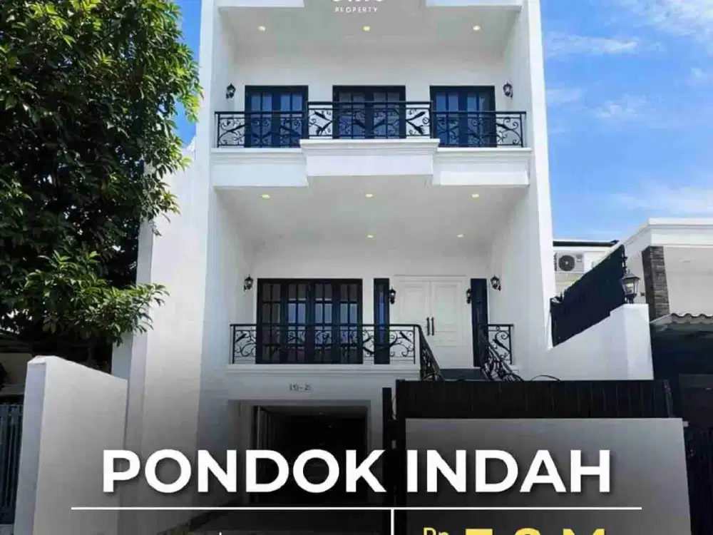 Rumah dijual Pondok indah modern classic