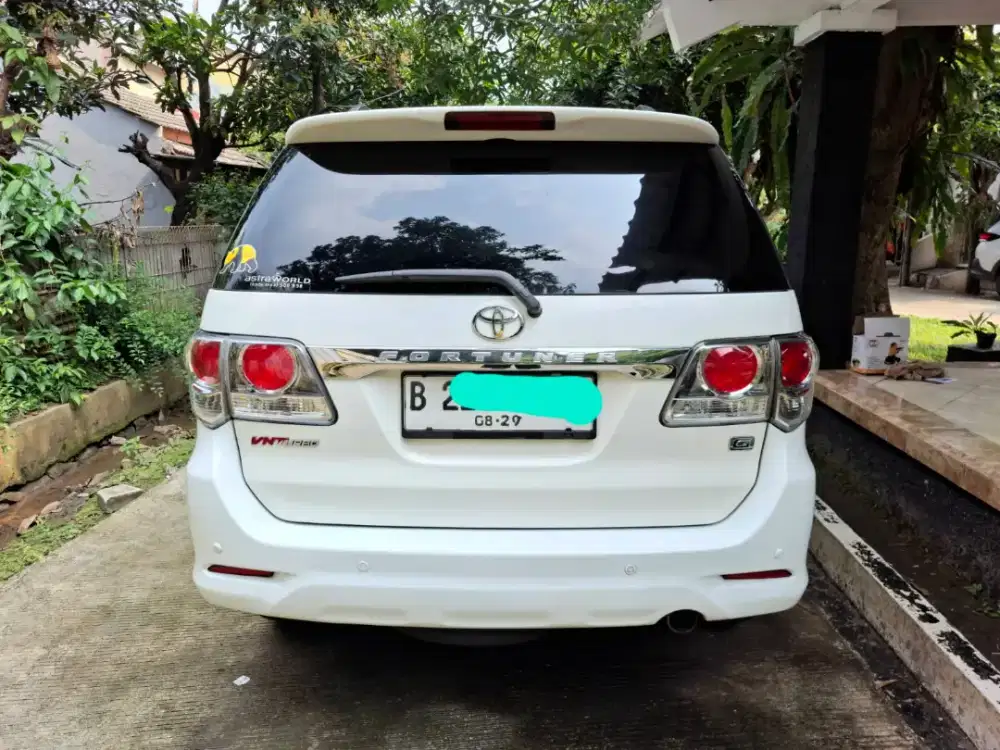 Fortuner G VNT 2014