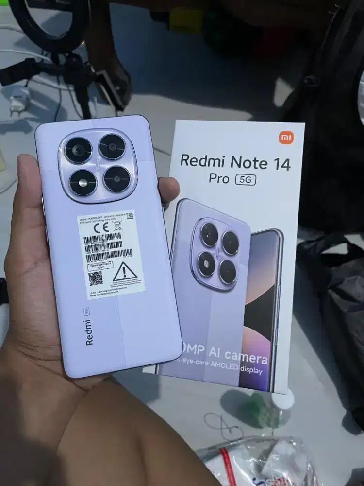 Redmi Note 14 Pro 5G 12/512 Sebulan Pakai