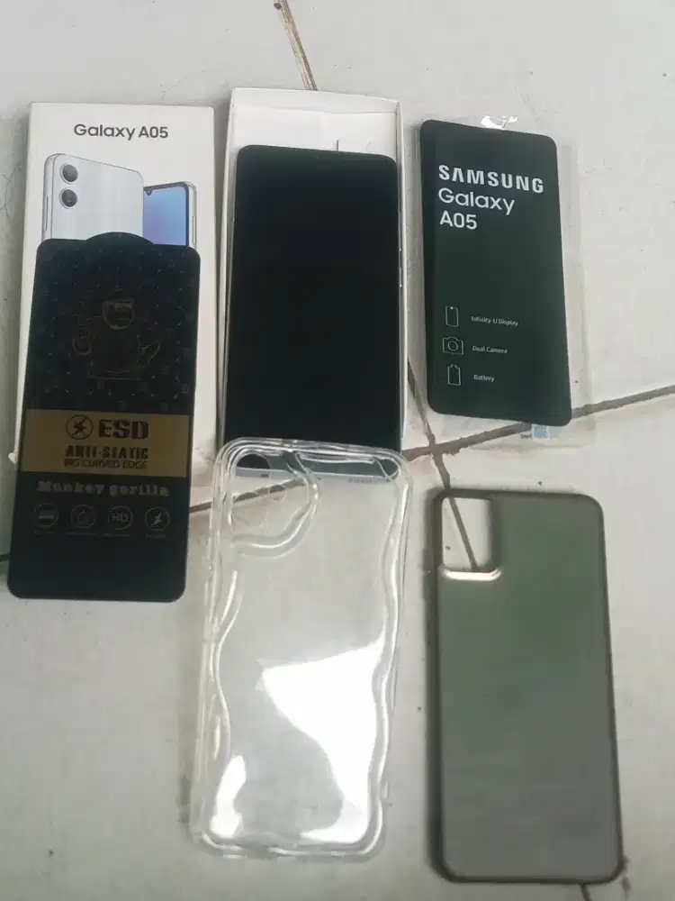 Samsung A05 ram 4+4/64 tiggal reset