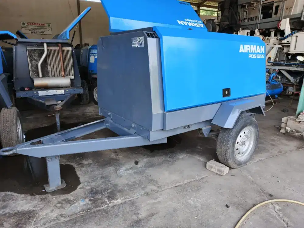 KOMPRESOR AIRMAN PDS 185 ENGINE YANMAR