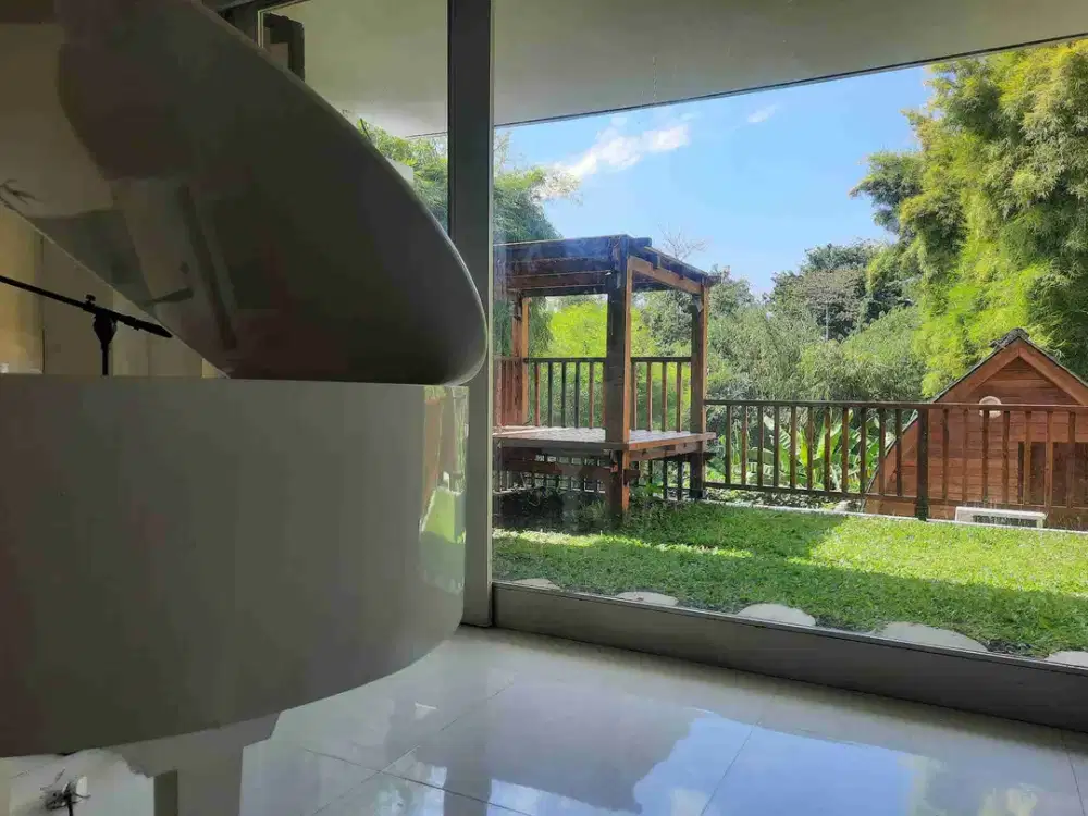 VILLA VIEW ABADI DI DENPASAR HANYA 50M DARI JL UTAMA, MILIK SENDIRI, FURNISHED