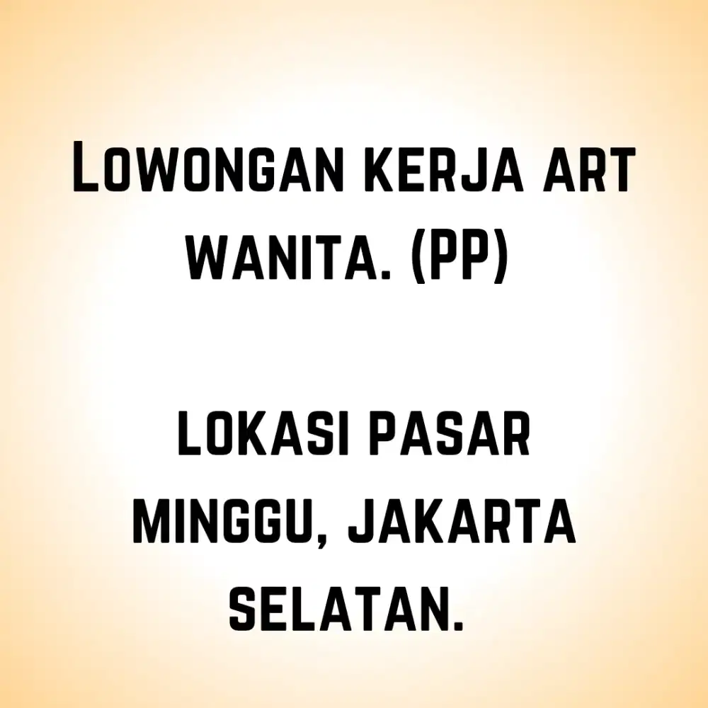 Butuh Art wanita