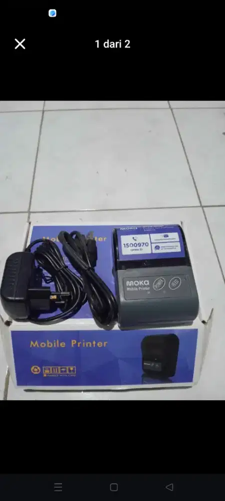 Printer mini moka mobile