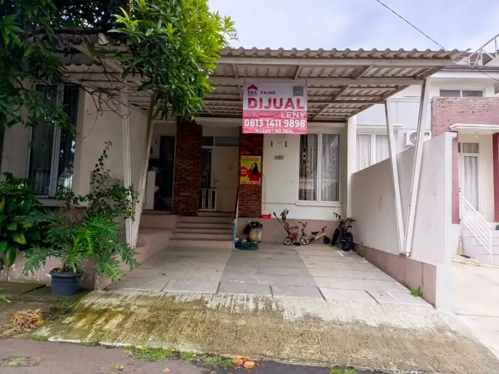 Rumah Murah Harga NJOP dalam Cluster di depan Alun alun Kota Depok,GDC, Cluster Puri insani 2 dijual cepat