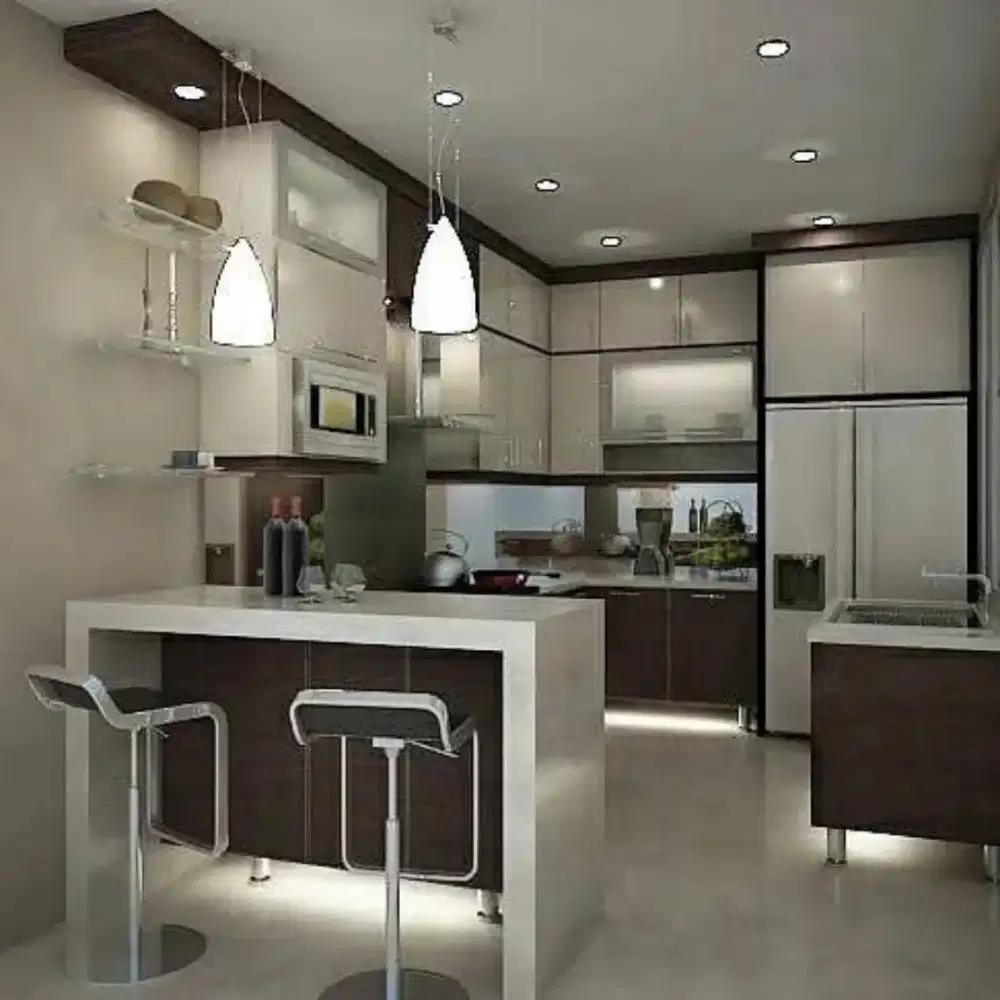 kitchen set, lemari pakaian, lemari dapur, tempat tidur, brmcm''dll