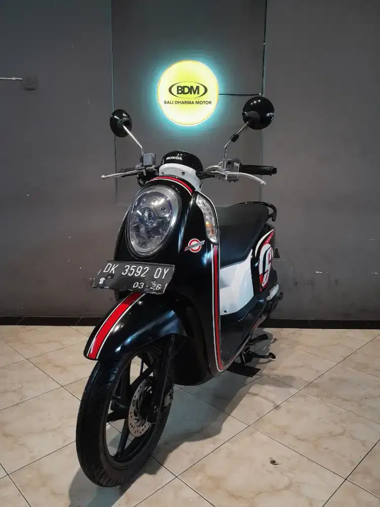 HONDA SCOOPY TAHUN 2016 PAJAK HIDUP SURAT LENGKAP MESIN STANDAR