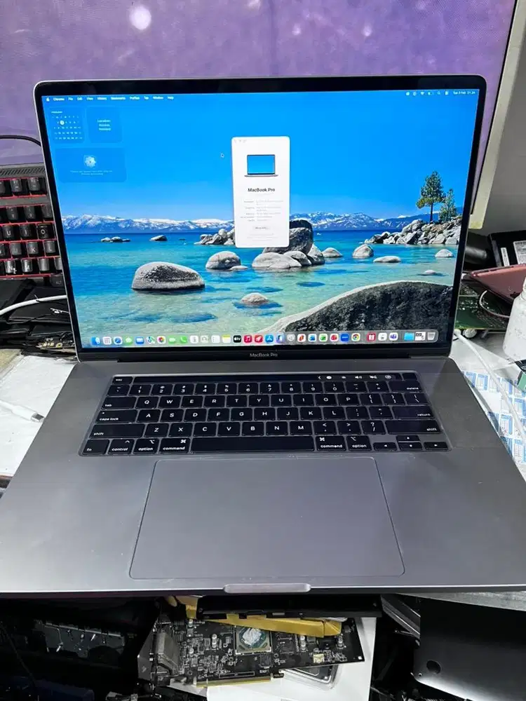 Macbook Pro 2019 16inc 2K Intel core i9 gen 9 Vga 4gb Ram 16gb Ssd 1tb