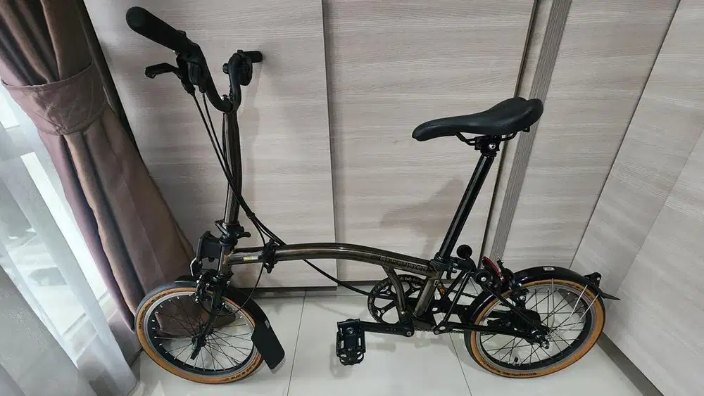 Brompton M6L Raw Lacquer titanium black edition 2018