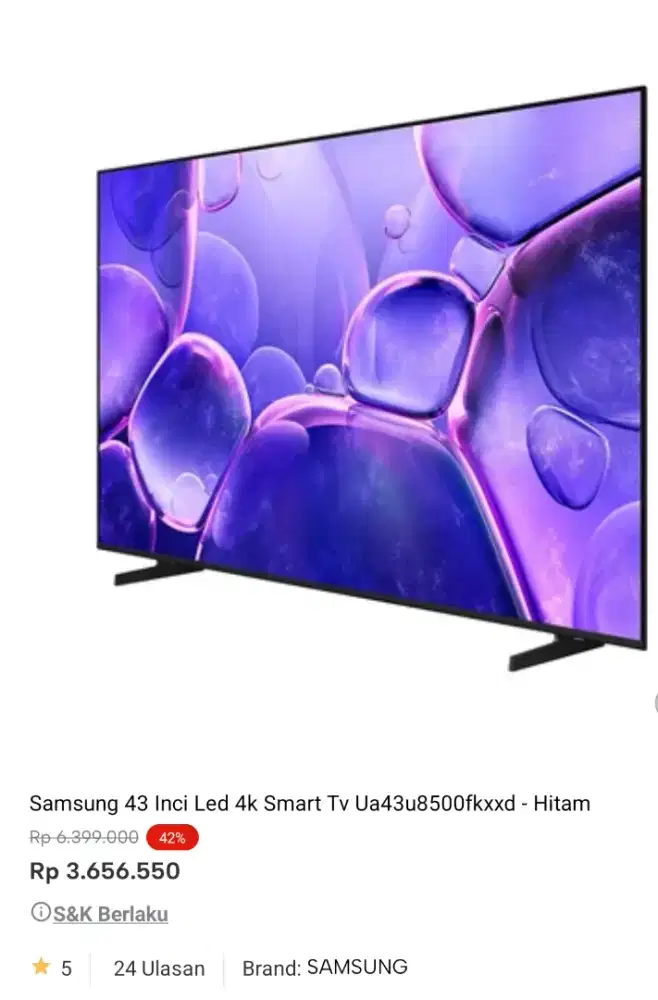smart tv promo bisa cicilan syarat ktp tanpa dp bayar bulan depan
