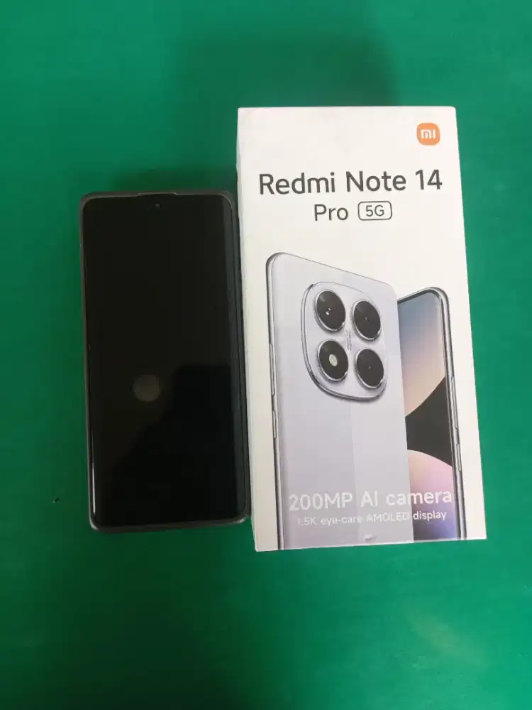 Resmi note 14pro 5g 8+4/256 FULLSET