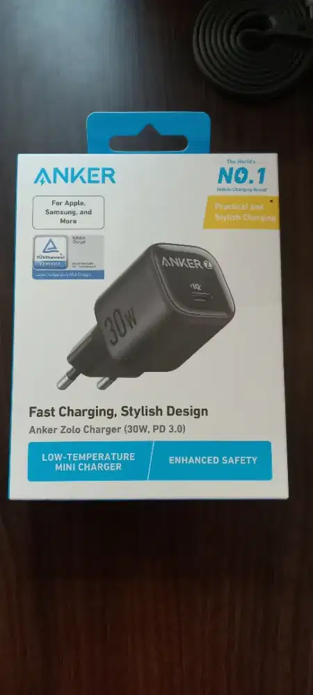 Adaptor Anker 30watt A2698L11 - Black