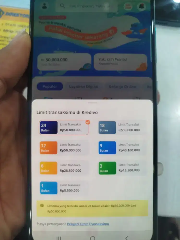Promo cicilan iphone 15 via kredivo