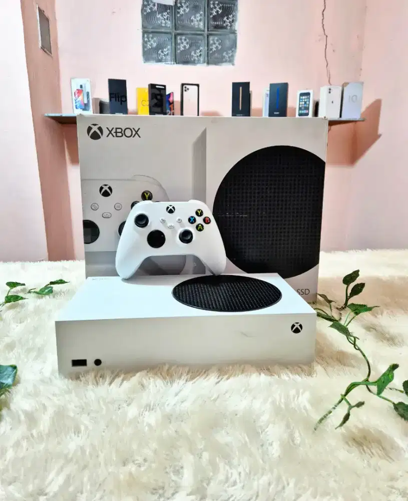 Xbox Series S 512Gb Putih Mulus Lengkap