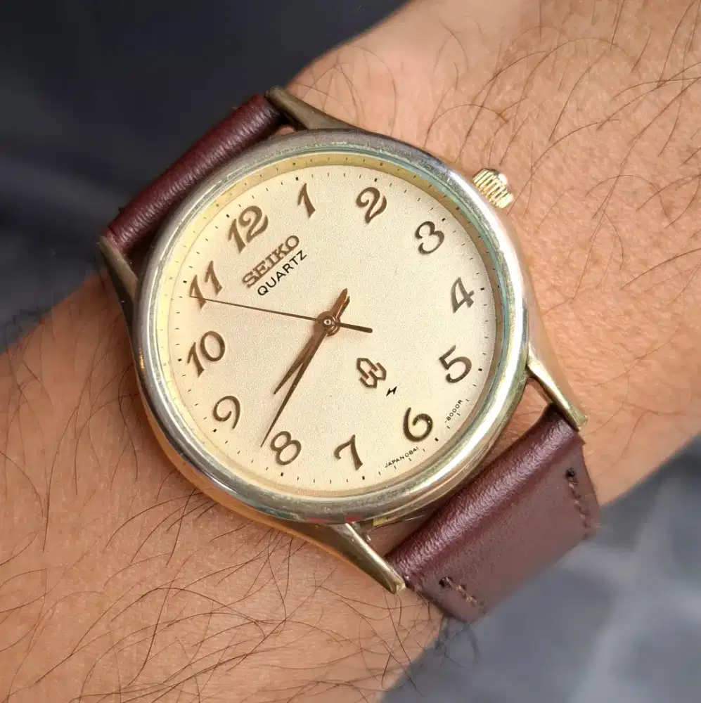 Seiko quartz breguet index