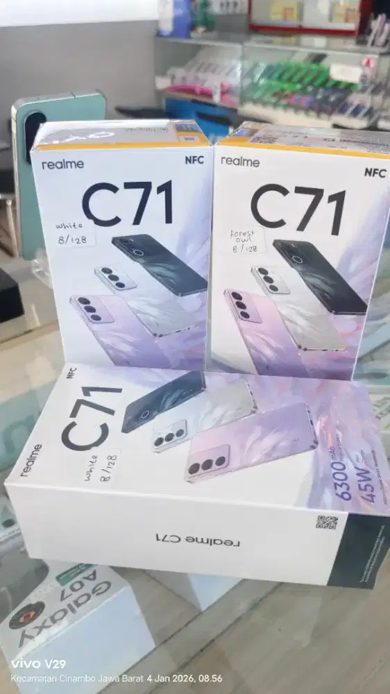 Realme C71 8+16/128gb NFC Baru segel pabrik spesial promo